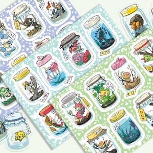 POKEBUGS Vinyl Sticker Sheet Set
