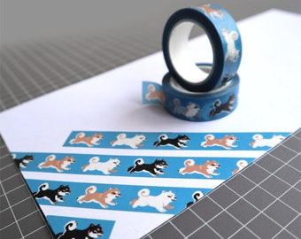 Shiba Inu Washi Tape