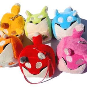 Boxfox Mascot Plush Keychain