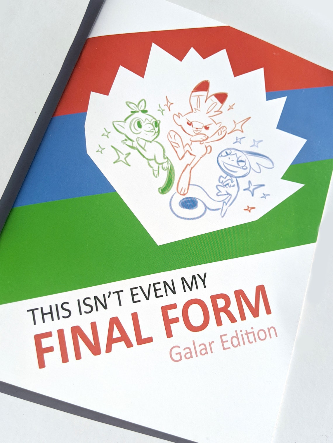FINAL FORM: Galar Edition  starter pokemon evolution image 1