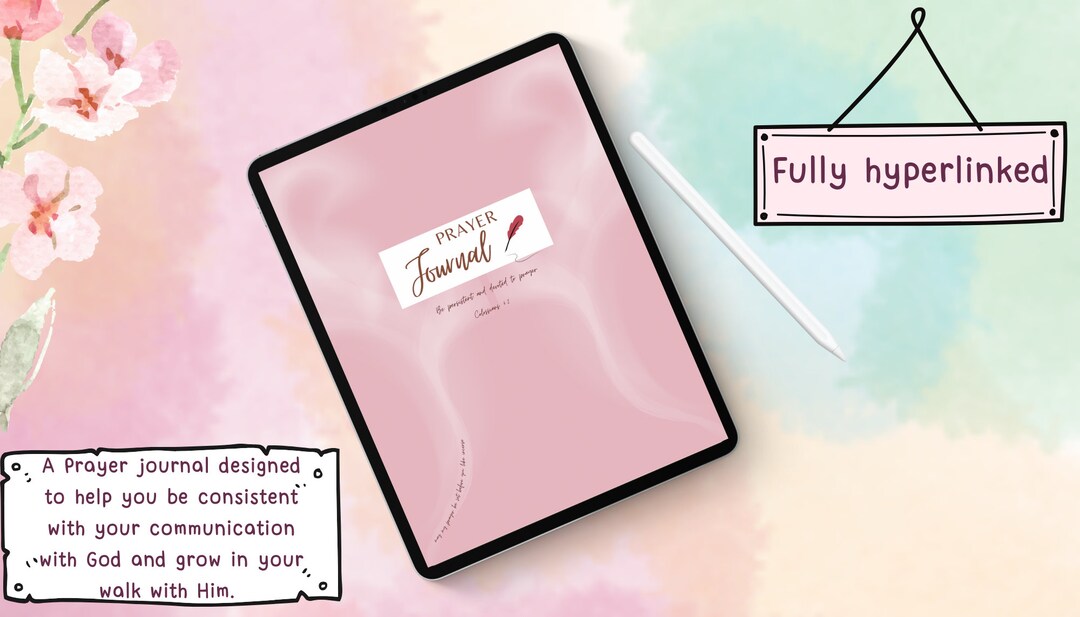 Digital Prayer Journal | Christian | Instant Download - Etsy