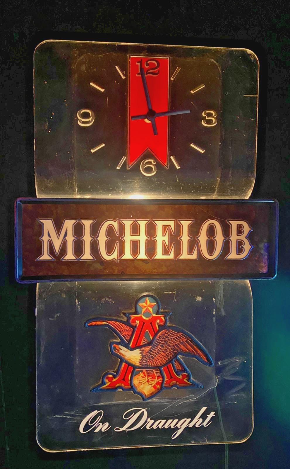 Vintage Michelob Sign - Etsy Canada