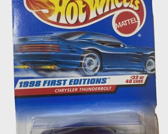 Vintage Hot Wheels 1998 First Editions Chrysler Thunderbolt #32 of 40 - 1997