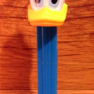 Vintage Disney Donald Duck Pez Dispenser with Feet Made in Hungary - 1990&#39;s