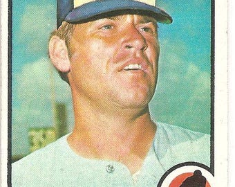 Topps #630 Denny McLain Atlanta Braves Baseball Card - 1973