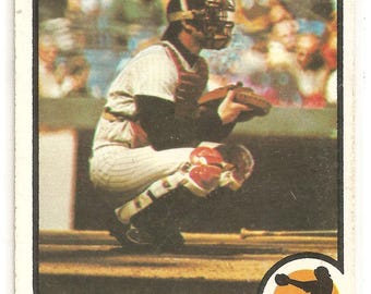 Topps #142 Thurman Munson New York Yankees - 1973