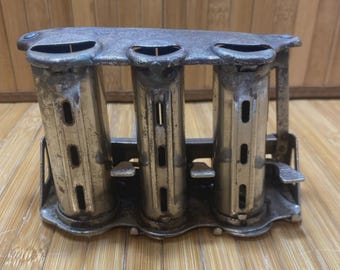 Vintage Mc Gill 3 Barrell Belt Coin Paragon Changer Dispenser JL Galef - 1950's