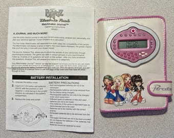 Agenda/Diario Bratz Electric Funk Matchmaker vintage en funcionamiento - 2003