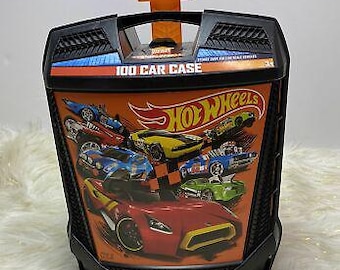 ヴィンテージ ホットウィール 100 台用ローリング キャリー