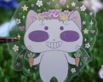 Trustworthy Fionna Clear Vinyl Sticker