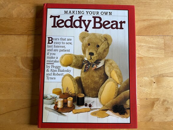 Making Your Own Teddy Bear Hardback Book Peggy & Alan | Etsy UK