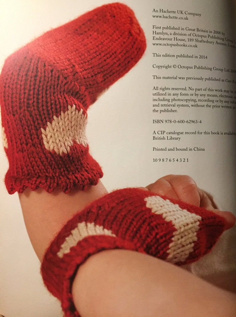 Knitting Book Cute Knits for Baby Feet 30 simple projects from newborn to 4 years