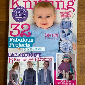 Knitting & Crochet Magazine - Back Issues - Preowned in lovely condition