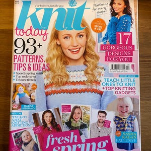 Knit Today Magazine - Back Issues - Preowned in lovely condition