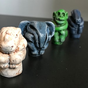 Jumanji Resin Hand-painted Game Tokens Replica/Prop