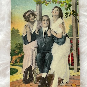 VINTAGE POSTCARD | 1916| Antique Postcard| Funny Cards | Antique Decor | Vintage Decor | Gift Idea | Home Decor