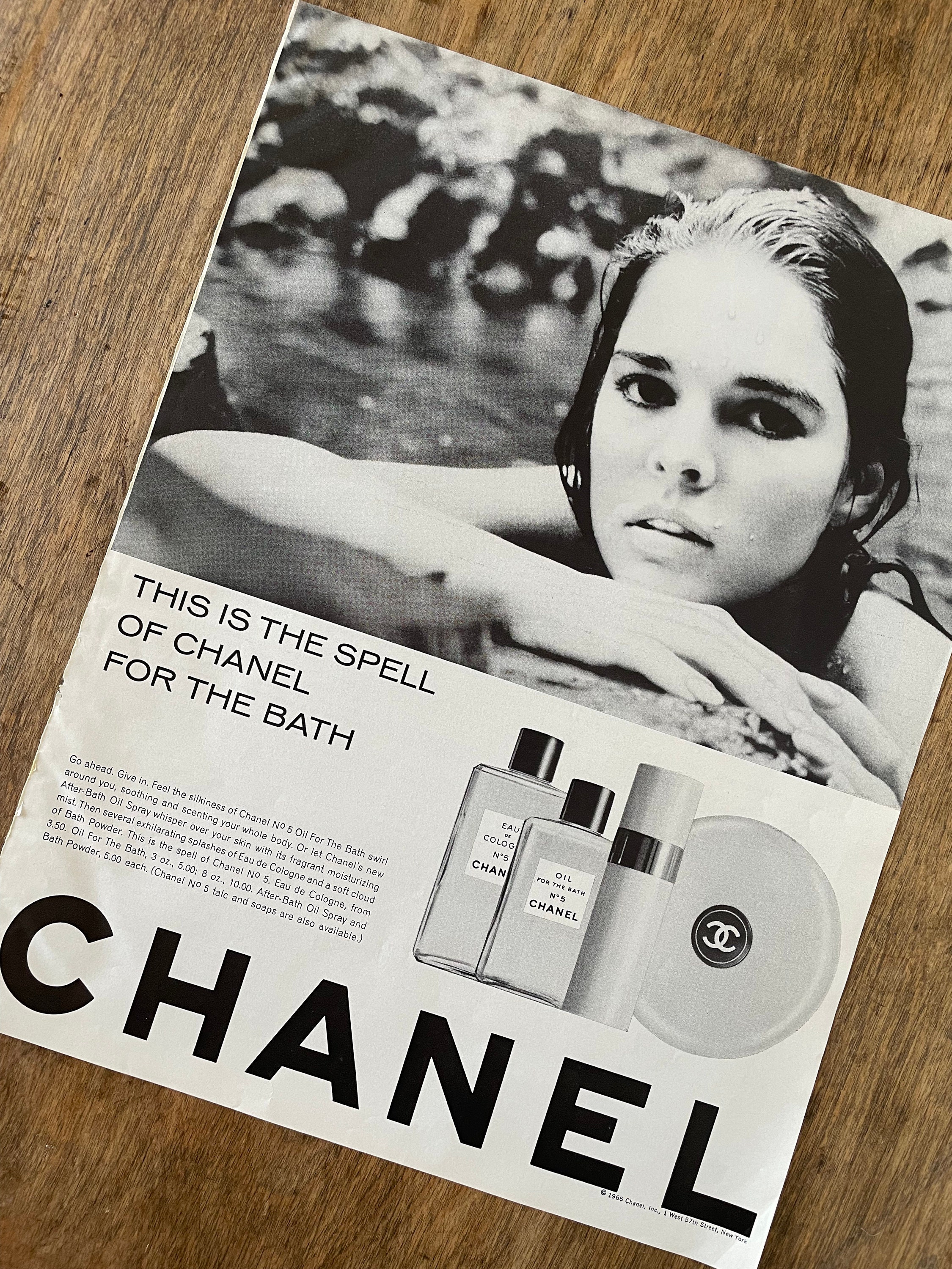 Chanel vintage Full Page Print Ad October 1993 on eBid Ireland