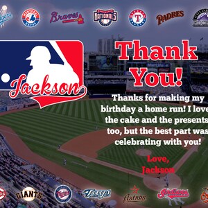 NOTA DE AGRADECIMIENTO DE MLB - Imprimible