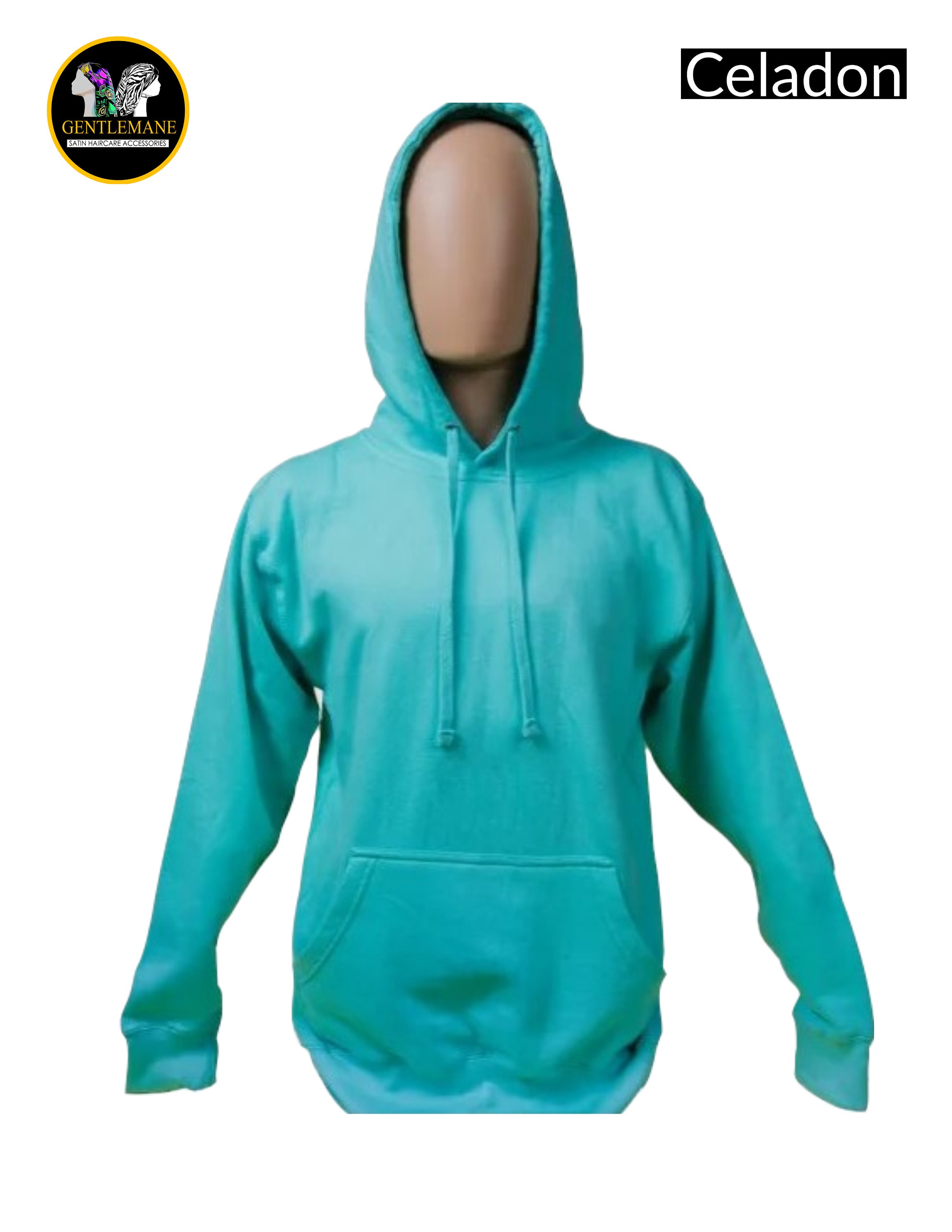 hoodie with satin lined hood