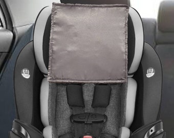 Infant and Toddler Satin Headrest Cover for Car Seat