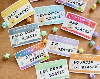 Stray Kids Bias Stickers