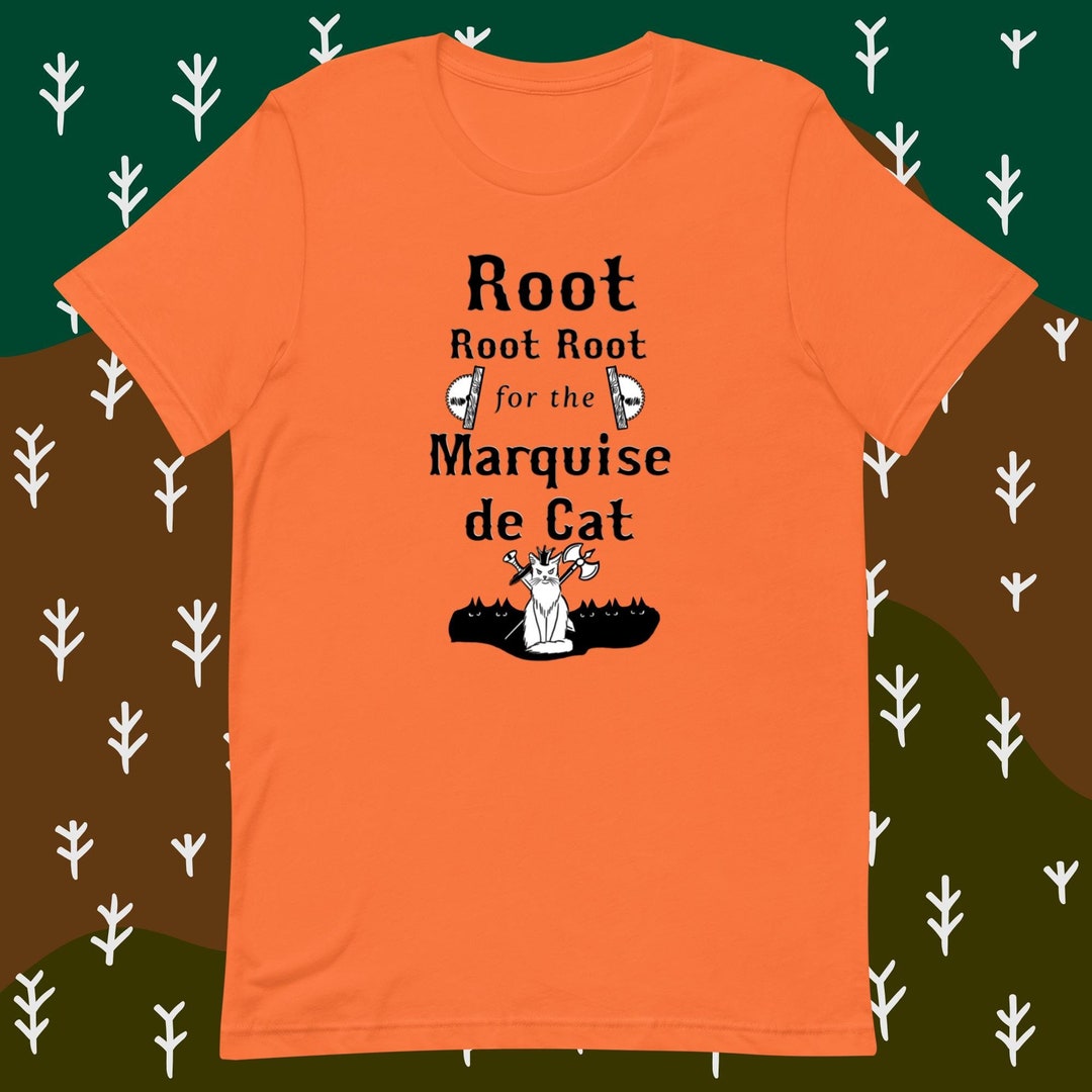 Marquise De Cat T-shirt: Root Board Game Faction Tee - Etsy