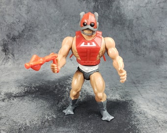 1980's MOTU Zodac Action Figure with Laser Gun