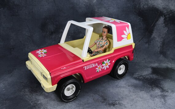 pink tonka jeep