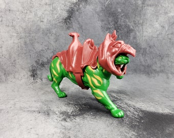 1980's MOTU Battle Cat Action Figure with Armor