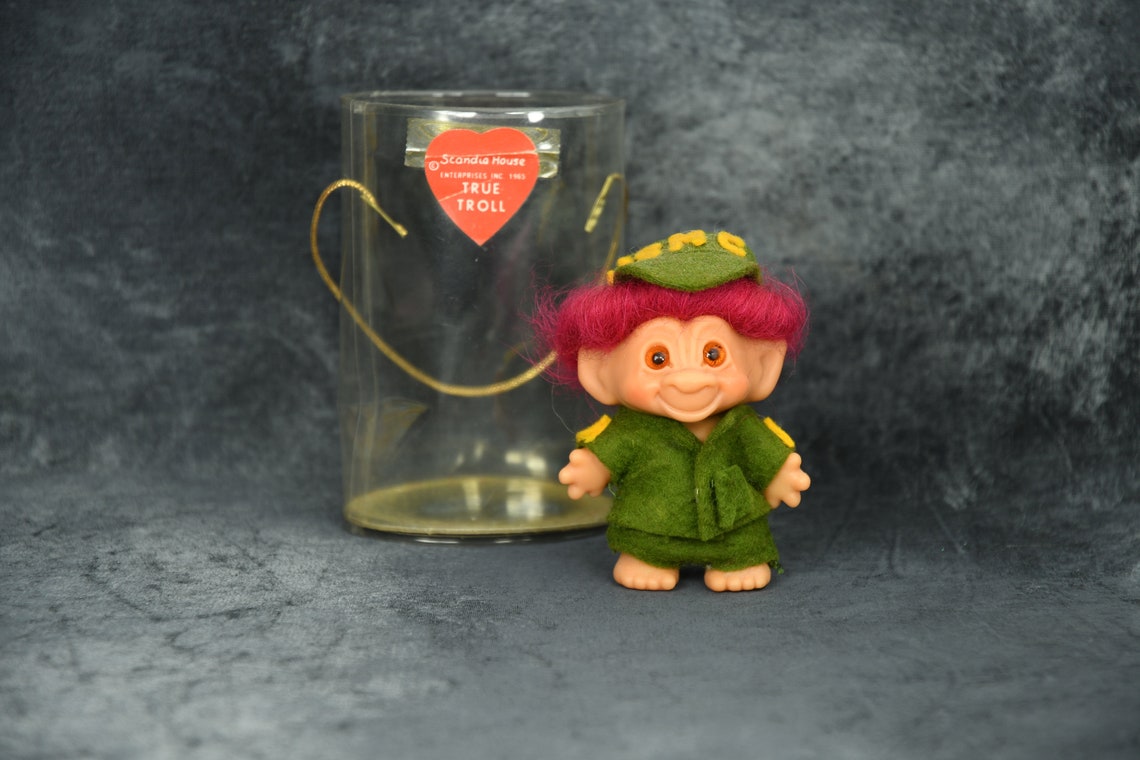 1960's Scandia House USMC Troll Doll ALL ORIGINAL | Etsy