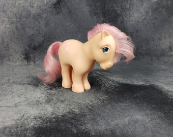 1982 G1 My Little Pony - Peachy - Pink Mane