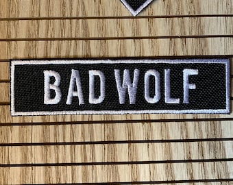 Bad Wolf Patch aufnähen