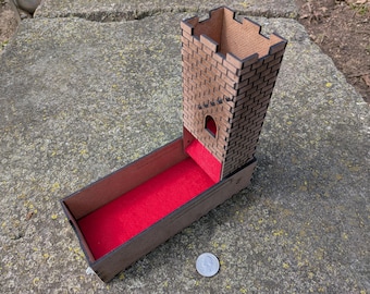 Torre de dados de madera pequeña 2026 DESCARGA DE ARCHIVO DIGITAL