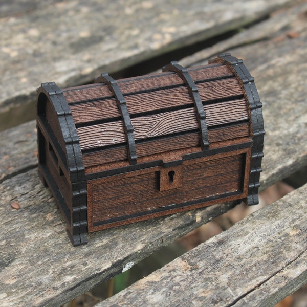 Wooden Laser Cut Treasure Chest Project