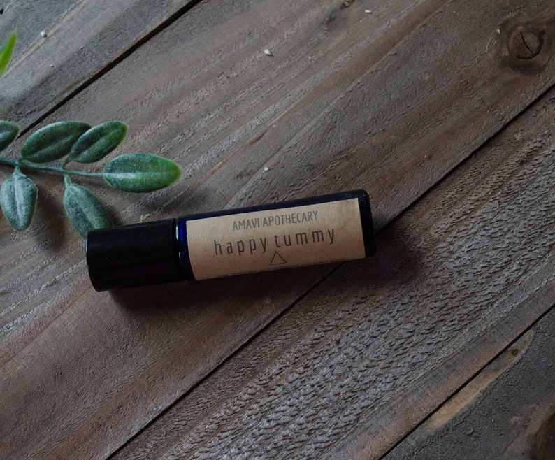 Digestion and Nausea Tummy Oil Roller Blend Etsy