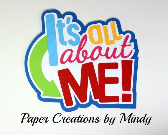 All about me paper border