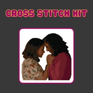 A League of Their Own Carson & Greta Cross Stitch Kit