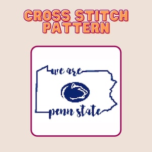 We Are...Cross Stitch Pattern