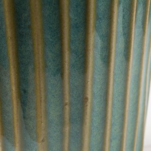 Vase Sea Mist Green Stoneware Flower Vase Handmade Pottery image 3