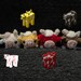 Minecraft Cow Inspired Plush - Homemade Crochet Plushie MCYT Plush Doll Gift Dream SMP Small Plushy Kawaii Moobloom Keychain