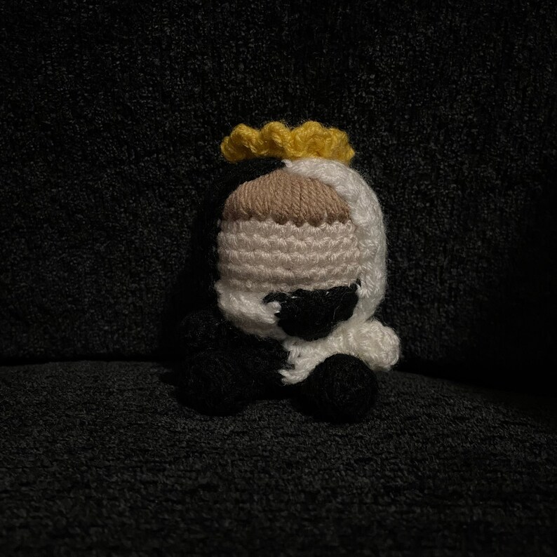 Ranboo Inspired Plush Homemade Crochet MCYT Plushie Dream | Etsy