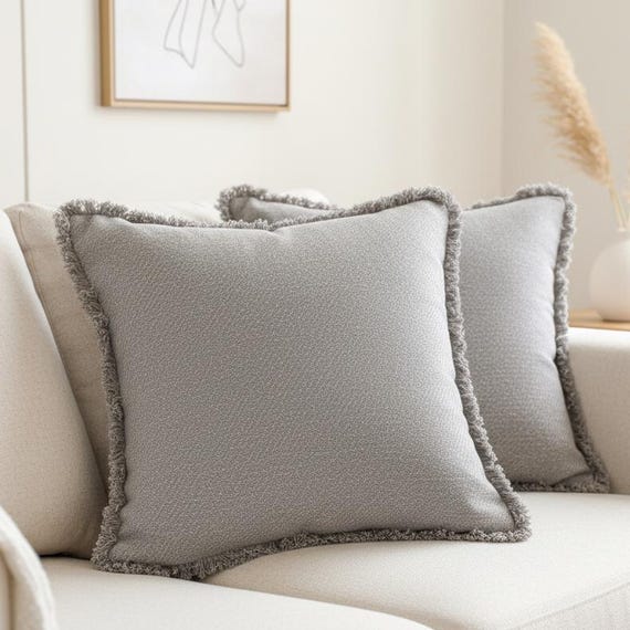 Set Di 2 Federe Decorative Boho In Stile Vintage 45x45 Cm - Cotone E Poliestere, Fatte A Mano, Con Cerniera - 6