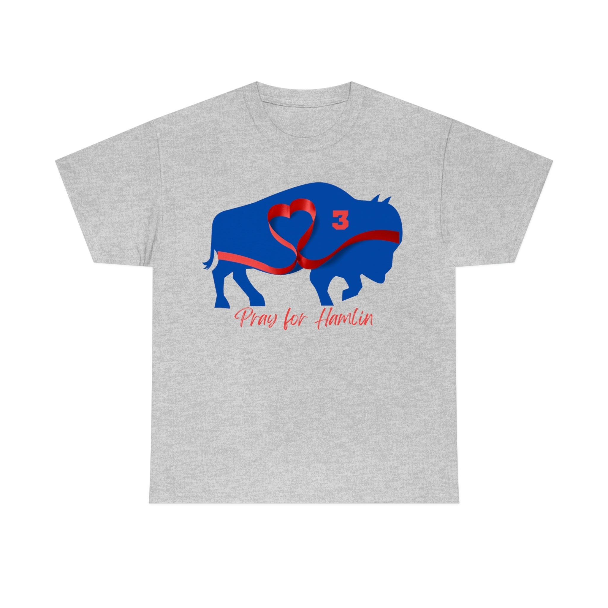 Pray for Hamlin 3 Buffalo Heart Tee