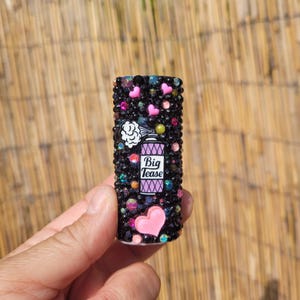 For classic BIC lighters/ Bling/ Blinged/ bedazzled lighter cover/lighter case/ 80&#39;s/ 420/ gardening