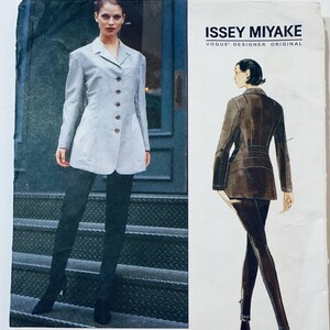 Vogue 1886 Vintage 1996 Original sömnadsmönster av Issey Miyake Jacka storlekar 14-16 (klippt till 16) Leggings fabriksvikta 14-16-18