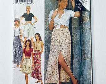 Style 2640 Easy and Quick to Sew Skirt Sewing Pattern 8 to 18 factory folded