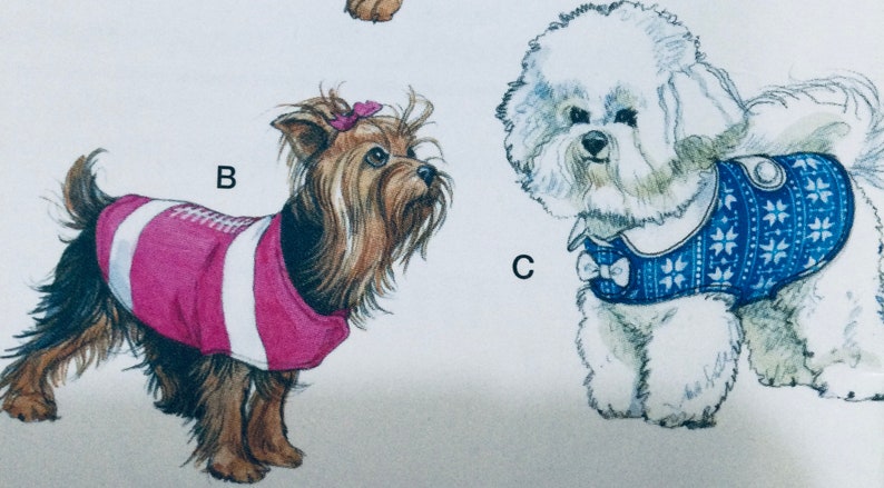 Simplicity 1239 Sewing Pattern for Dogs Coats Small-large Factory ...