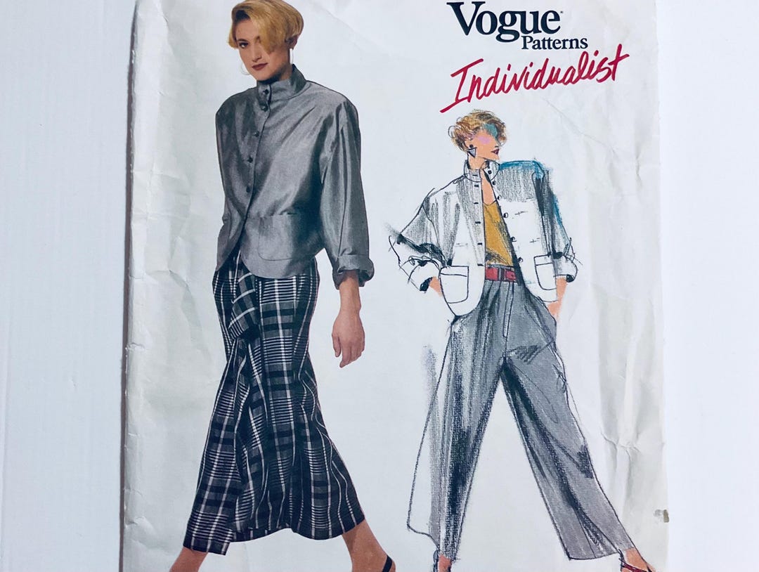 Vogue 1738 Vintage 1986 Sewing Pattern Individualist by Carol Horn ...