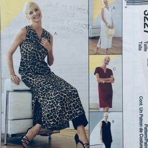 McCall&#39;s 3227 Misses&#39; Miss Petite Dress Top and Pants Sewing Pattern 14-20 factory folded