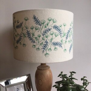 Embroidered flowers Lampshade image 5